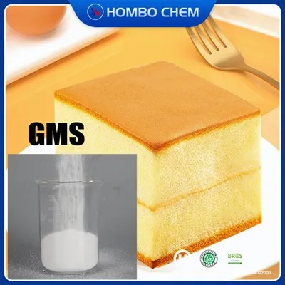 Pengemulsi Makanan Gliserol Monostearat Gms E471 CAS 31566-31-1 dalam Produk Roti